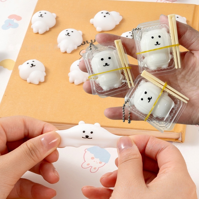 Party Games Gifts - Lunch Box Squishy JOKE Bear Kawaii
