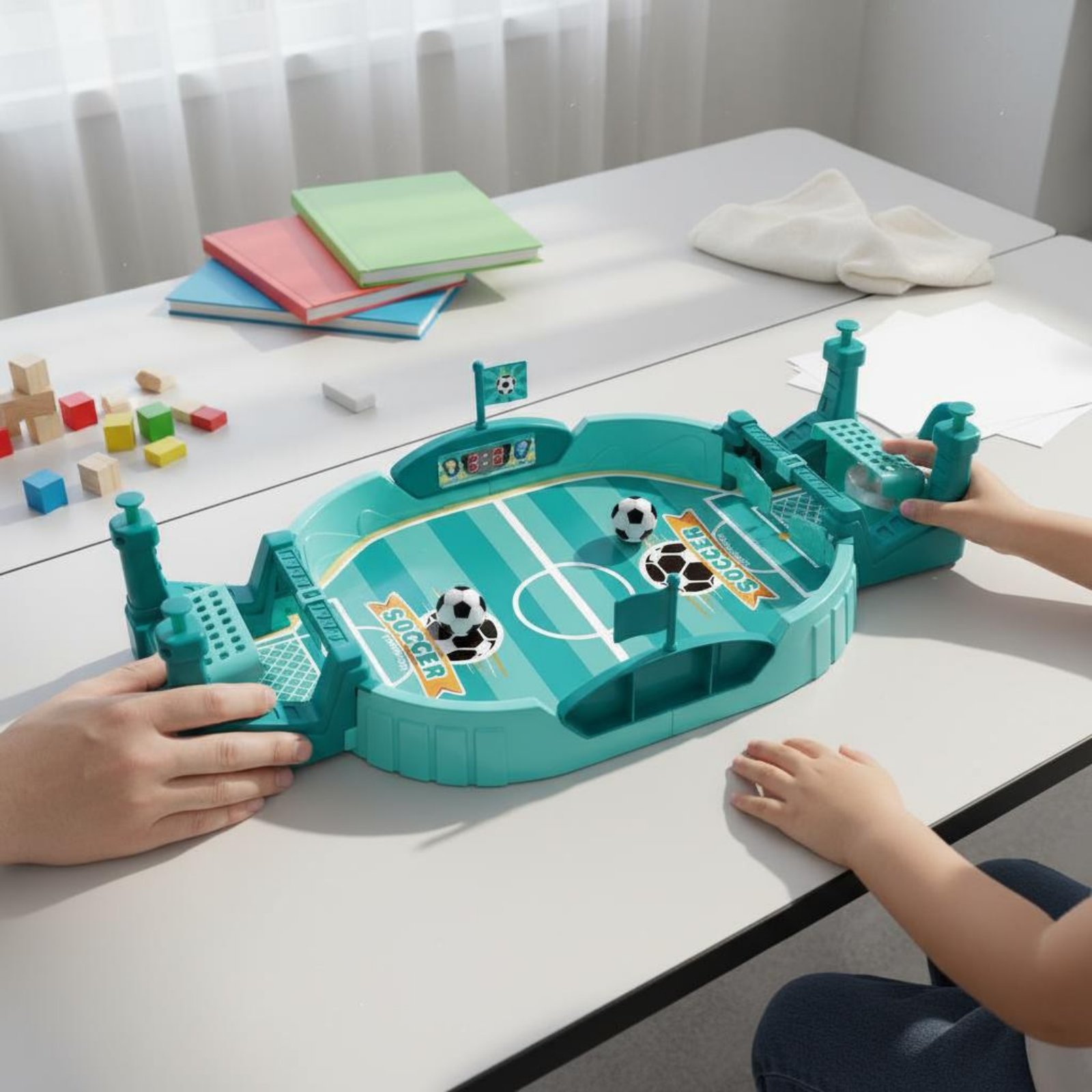 Party Games Children - 2 Player Battle Futbol Toy Improves