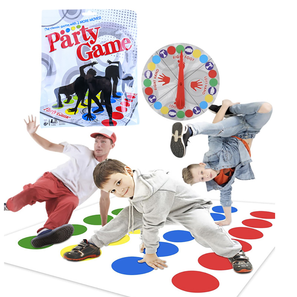 Party Games For 5 Year Olds Indoors - Family Party Multiplayer Game Twister Games