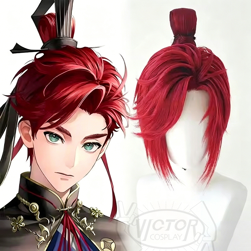 Zelda Party Games - Sun Quan Cosplay Styled Wig Game
