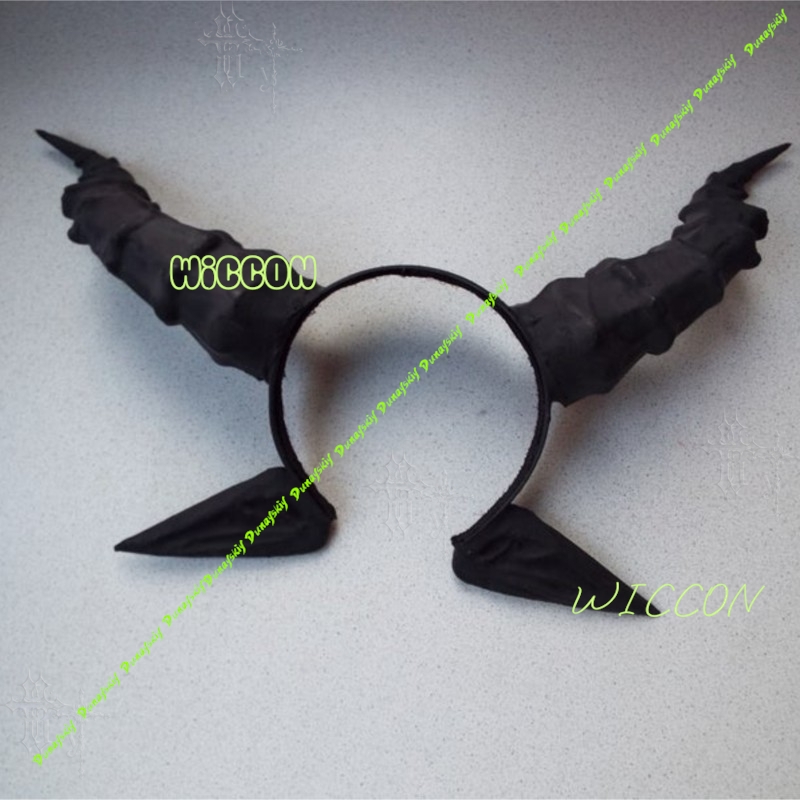 Party Games Stream - Anime Demon Cosplay Headpiece Black Devil