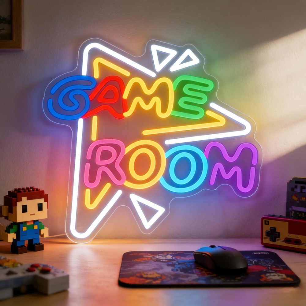 Party Games Stream - GAME ROOM LED Neon Sign Dimmable