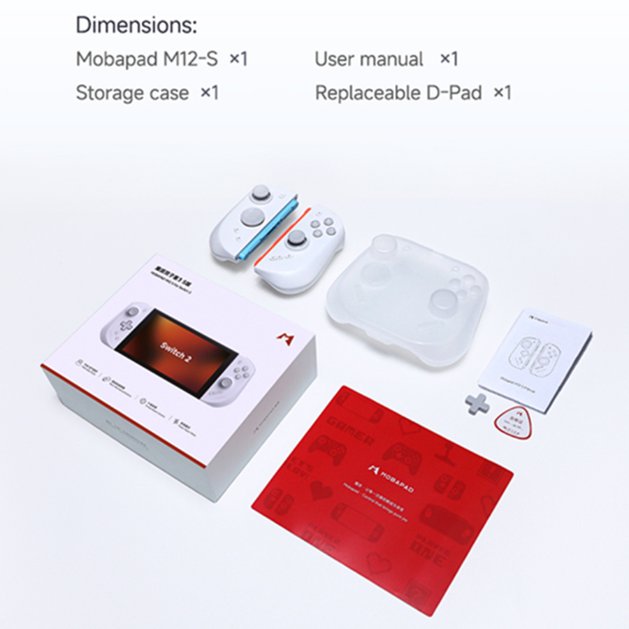 Mobapad M12 S White, GGamepa T - Party Games Nintendo Switch 2 评论和价格