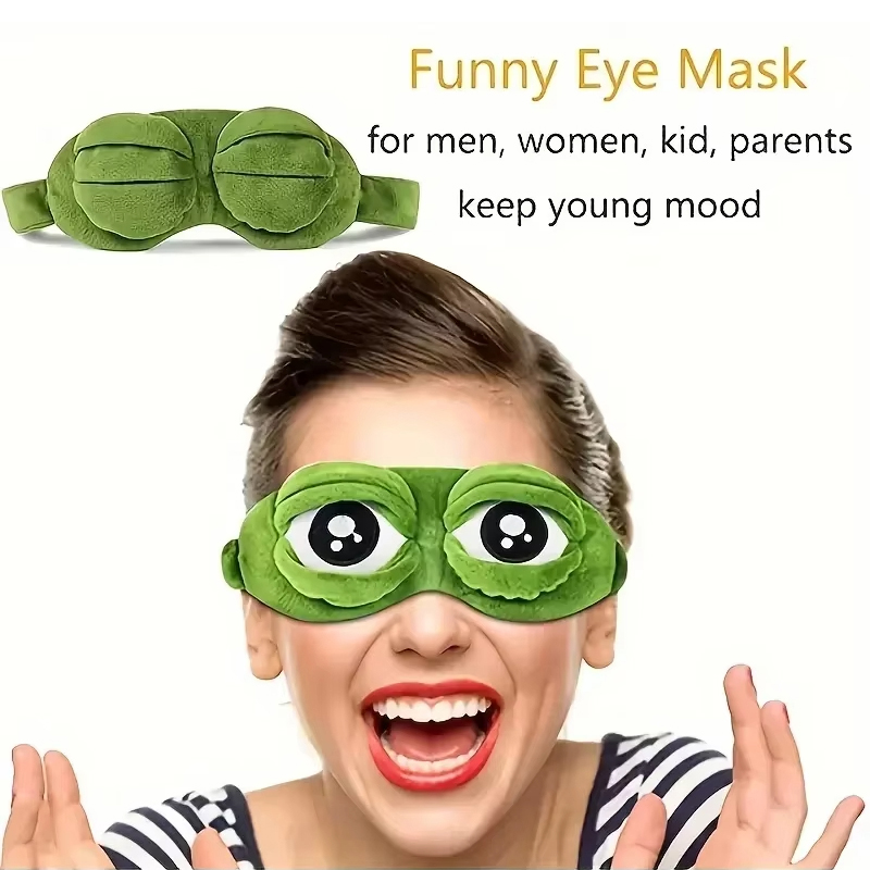 Frog shaped eye mask Party gam - Party Games Groups 评论和价格