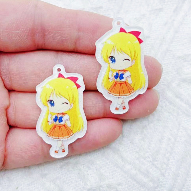 10pcs Acrylic Cartoon Accessor - Party Games Crazy 评论和价格