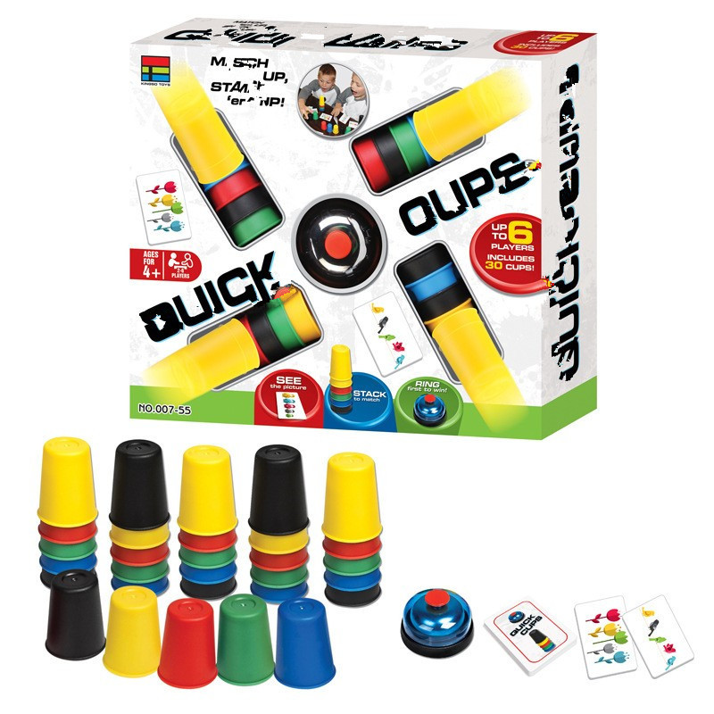 Sports Stacking Cups Plastic C - Party Games For 5 Year Olds Indoors 评论和价格