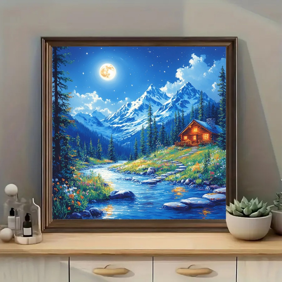 Moonlight Snow Mountain Cottag - Party Games Stream 评论和价格