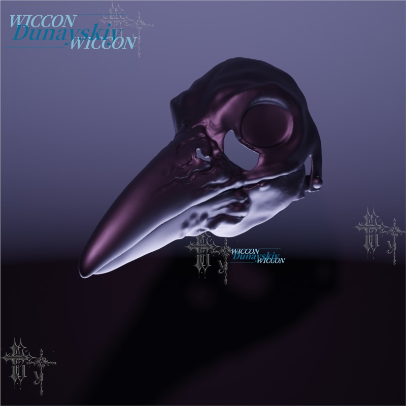 Metallic Raven Skull Plague Do - Party Games Stream 评论和价格