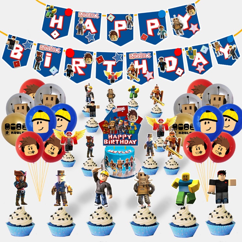 Game Roblox Cartoon Birthday P - Party Games In Roblox 评论和价格