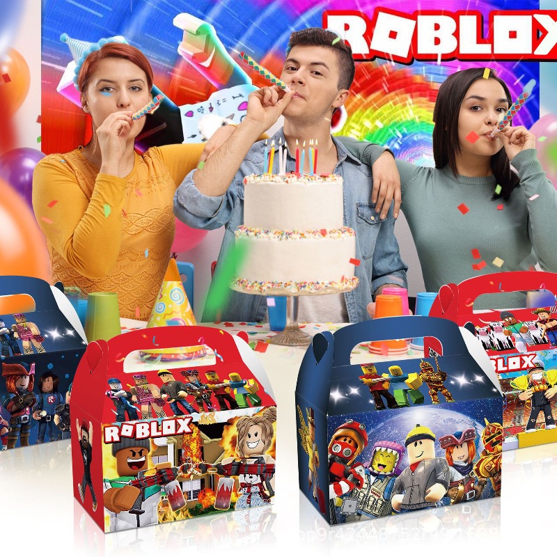 12Pcs/Set Roblox Theme Game Bi - Party Games In Roblox 评论和价格