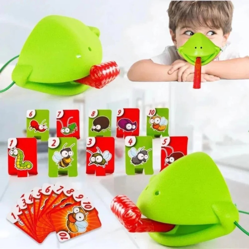 Frog Lizard Mask Wagging Tongu - Party Games Children 评论和价格