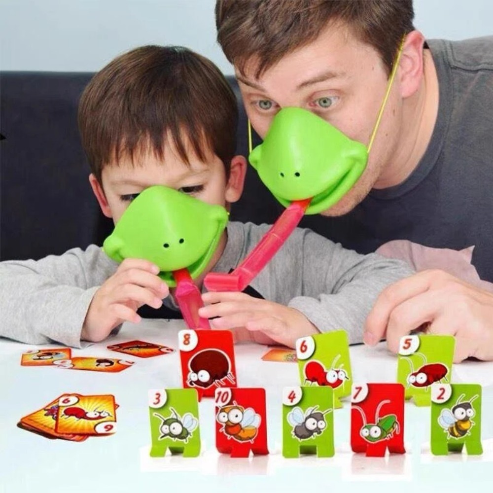 Frog Lizard Mask Wagging Tongu - Party Games Children 评论和价格