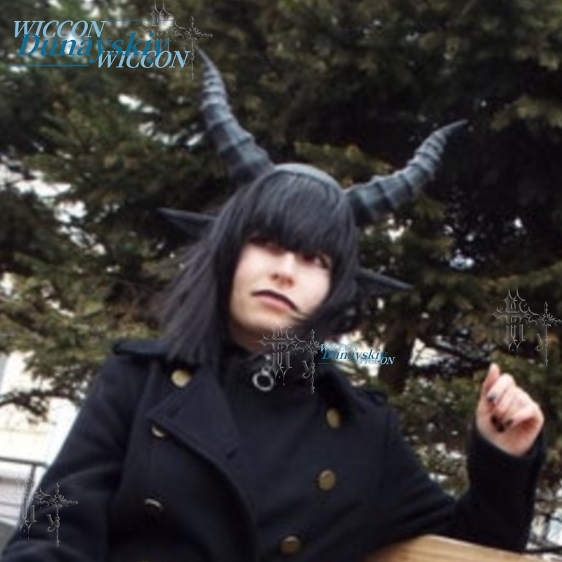 Anime Demon Cosplay Headpiece  - Party Games Stream 评论和价格