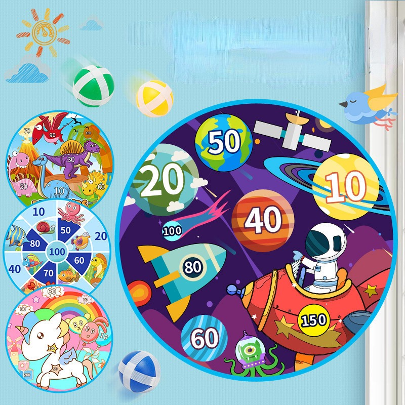 Large Kids Dart Board with Sti - Party Games For 5 Year Olds Indoors 评论和价格