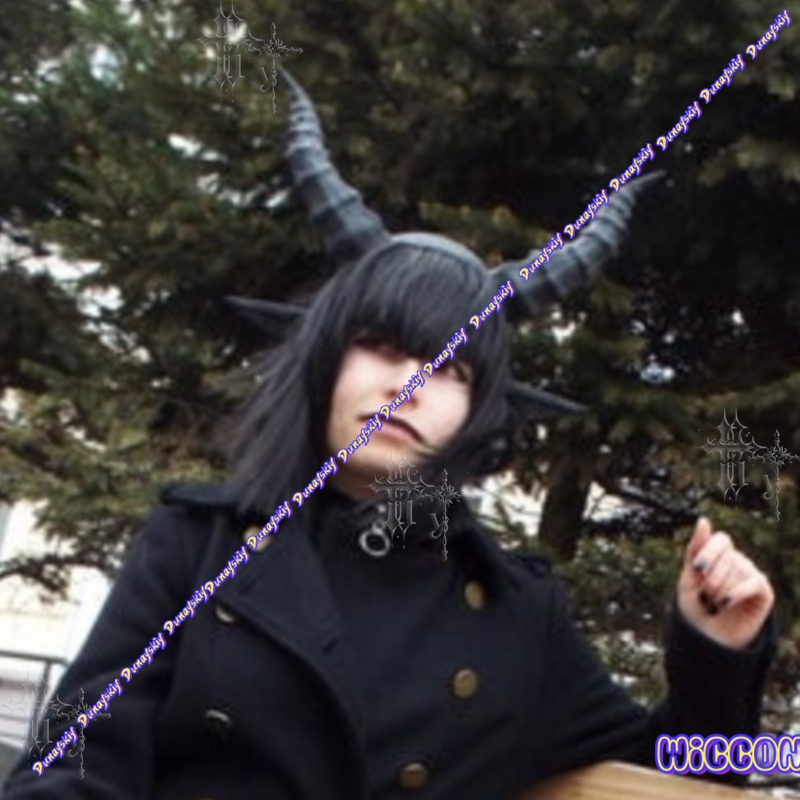 Black Devil Horn and Ears Head - Party Games Stream 评论和价格