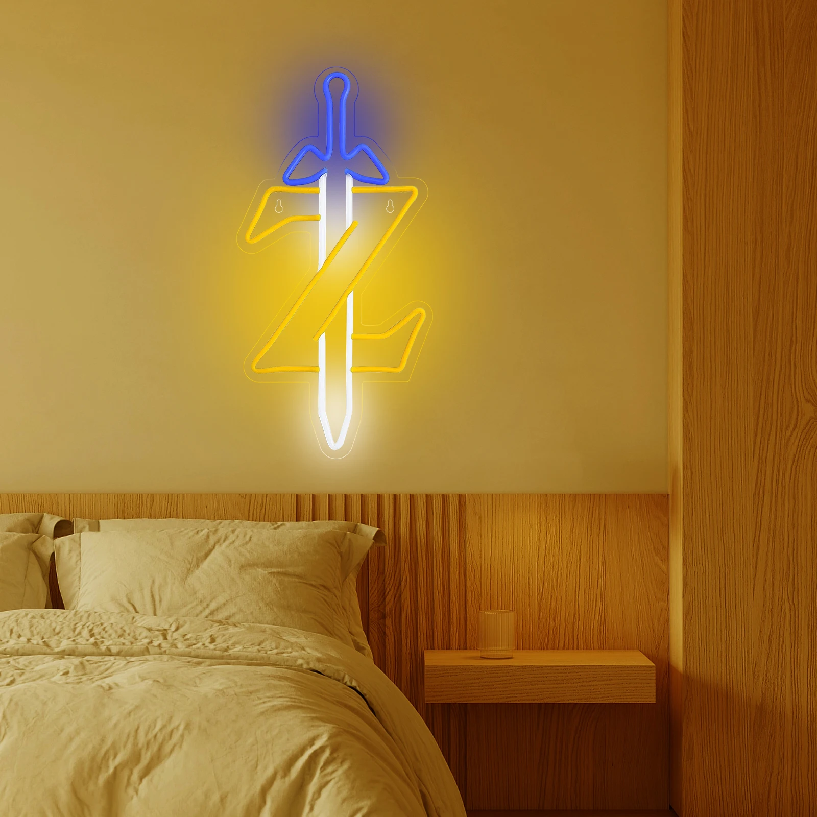 Sword Z LED Neon Sign Zelda Ga - Zelda Party Games 评论和价格