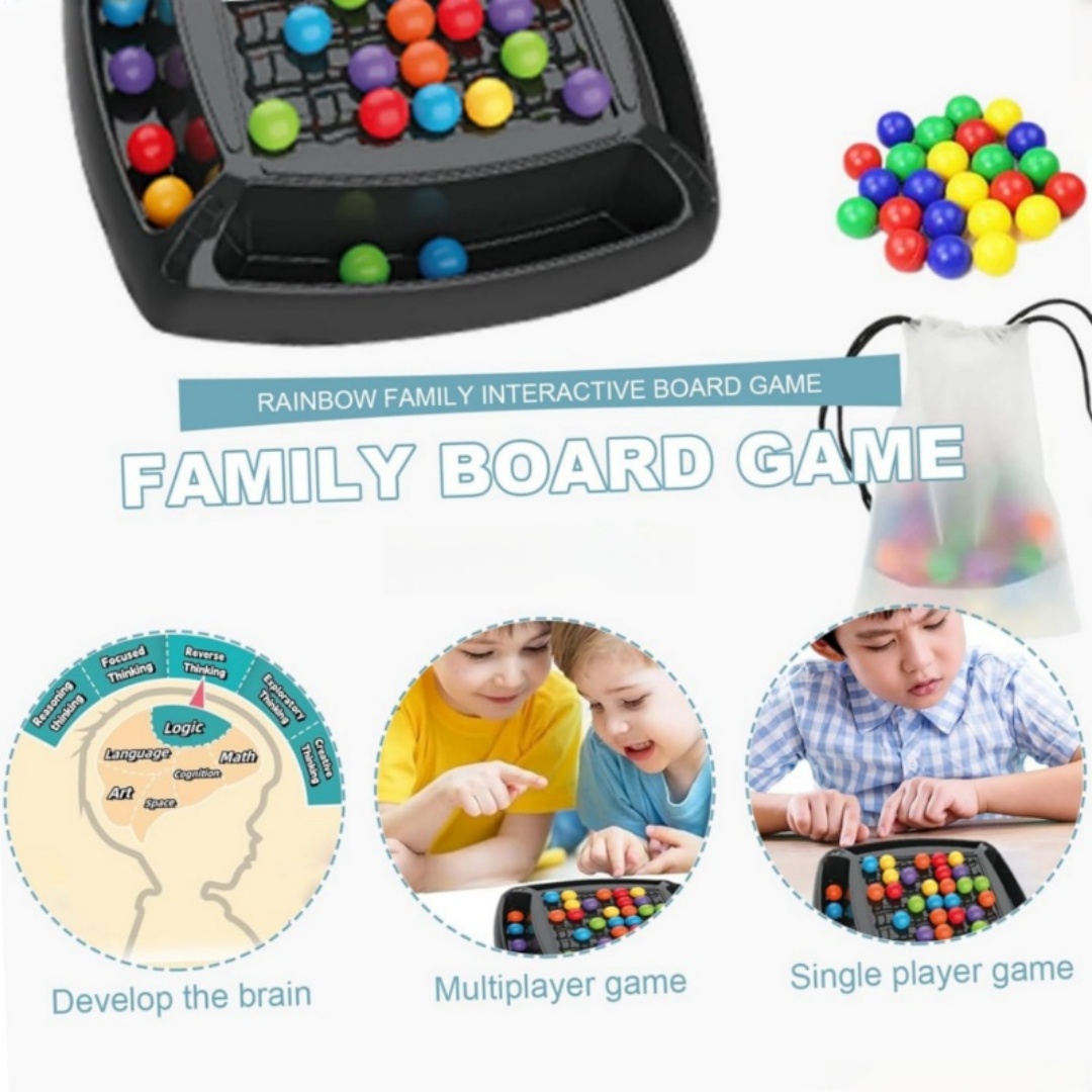 Rainbow Ball Elimination Board - Party Games Elimination 评论和价格