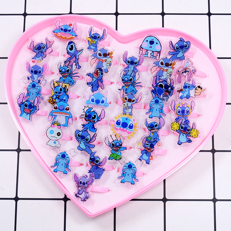 Stitch Acrylic Ring 10/20pcs K - Party Games Children 评论和价格