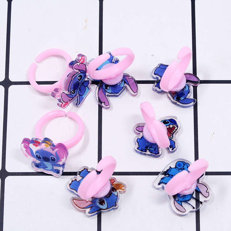 Stitch Acrylic Ring 10/20pcs K - Party Games Children 评论和价格
