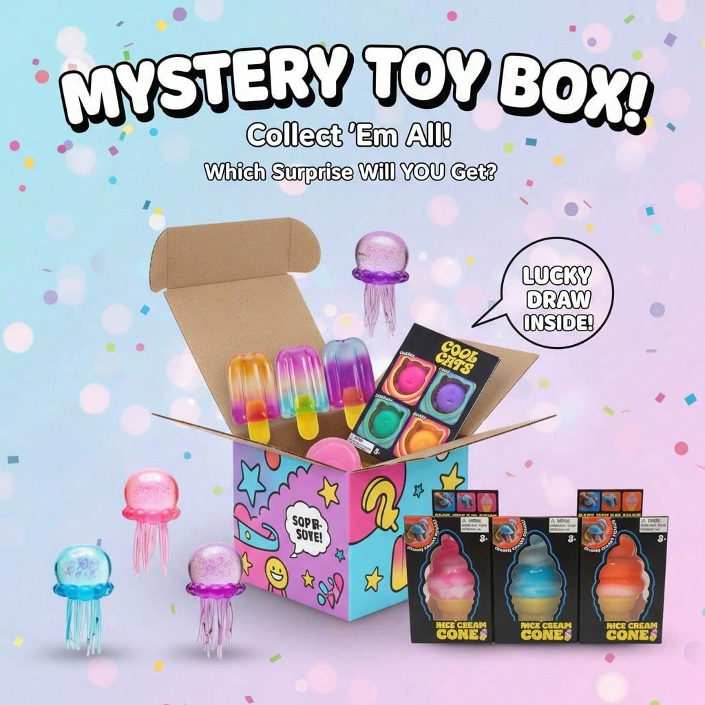 100+ Pieces Assorted Squishy F - Party Games Crazy 评论和价格