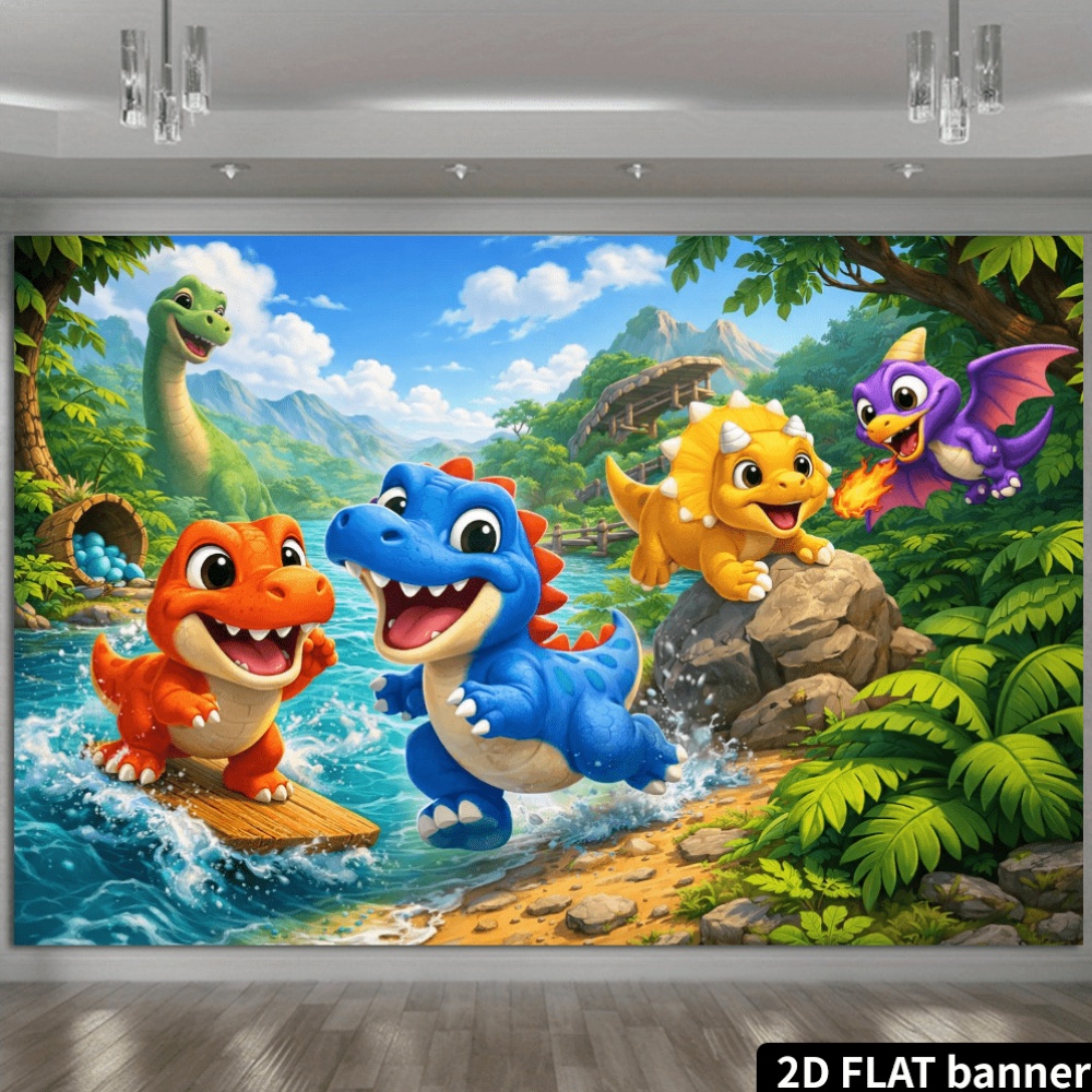 2D cartoon dinosaur stream sto - Party Games Stream 评论和价格