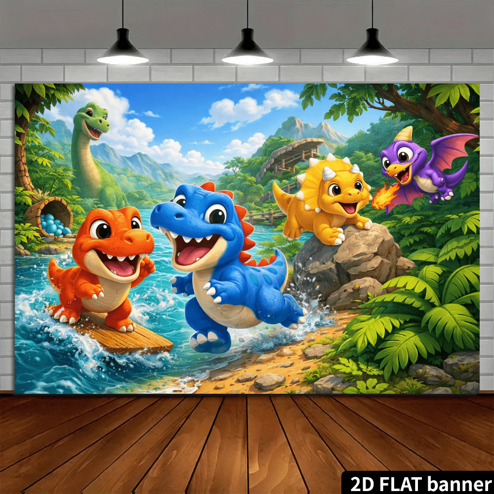 2D cartoon dinosaur stream sto - Party Games Stream 评论和价格
