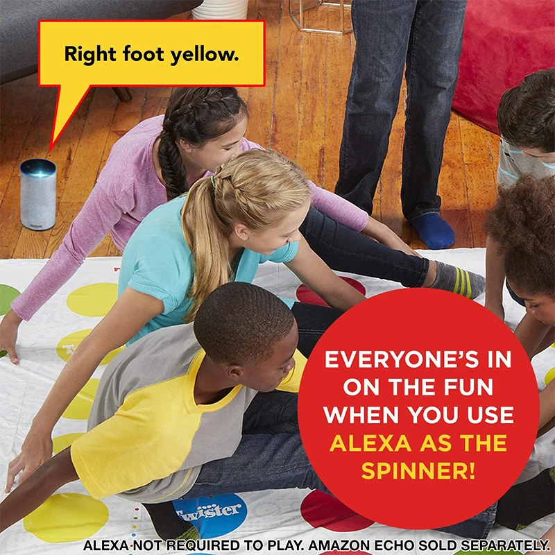 Twister Party Game - Family In - Party Games For 5 Year Olds Indoors 评论和价格