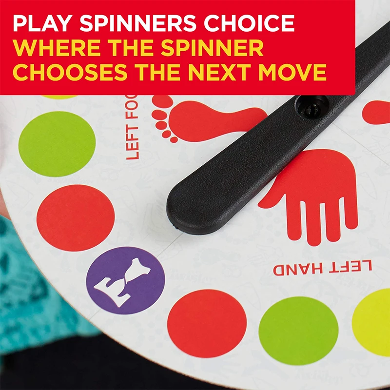 Twister Party Game - Family In - Party Games For 5 Year Olds Indoors 评论和价格