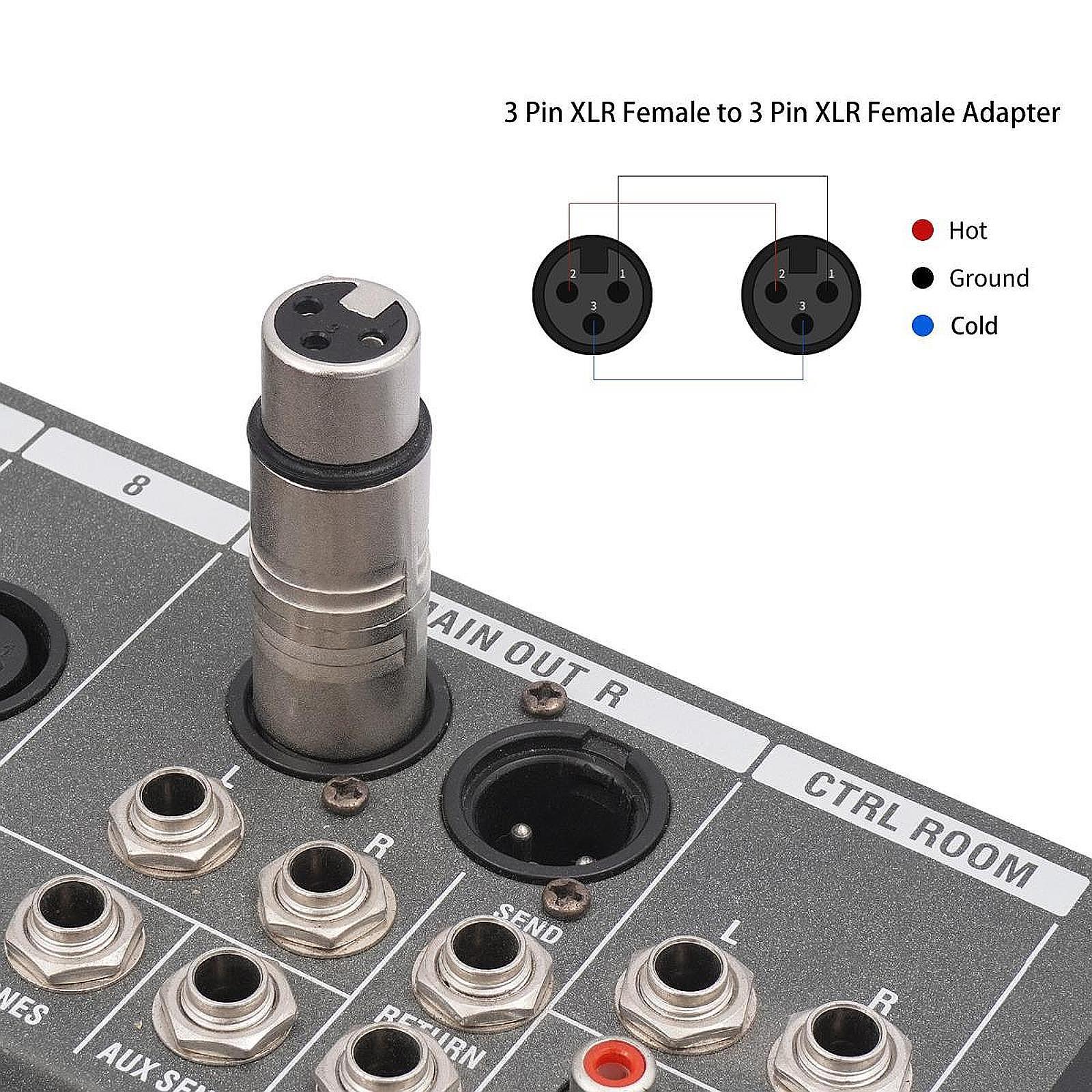 XLR Adapter Extension Coupler  - Party Games Stream 评论和价格