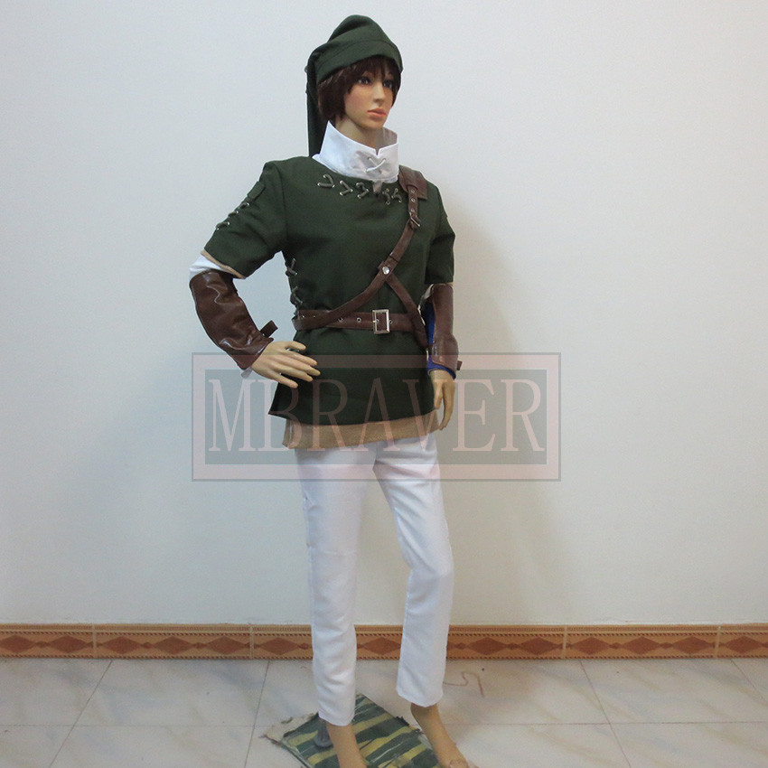 Zelda Link Cosplay Costume Hal - Zelda Party Games 评论和价格
