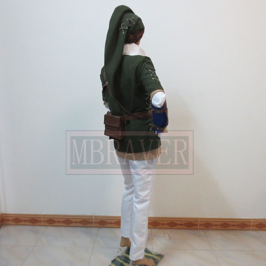 Zelda Link Cosplay Costume Hal - Zelda Party Games 评论和价格