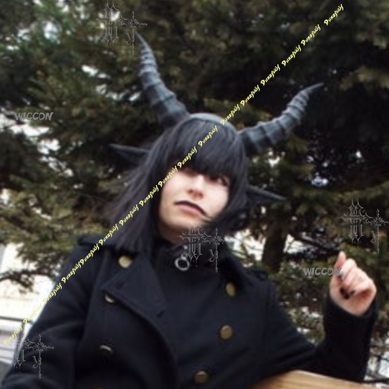 Black Demon Horn And Ear Headp - Party Games Stream 评论和价格